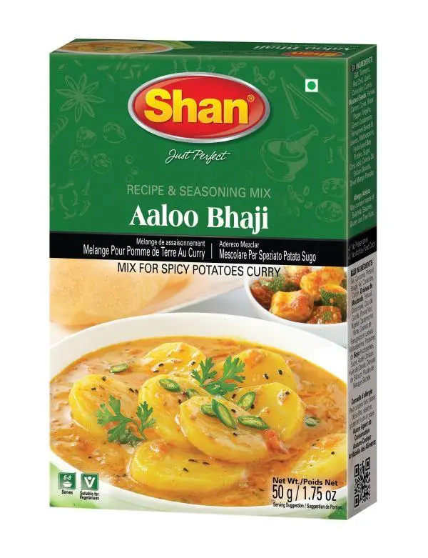 Shan Aaloo Bhaji Curry Mix 50g / 1.75 oz