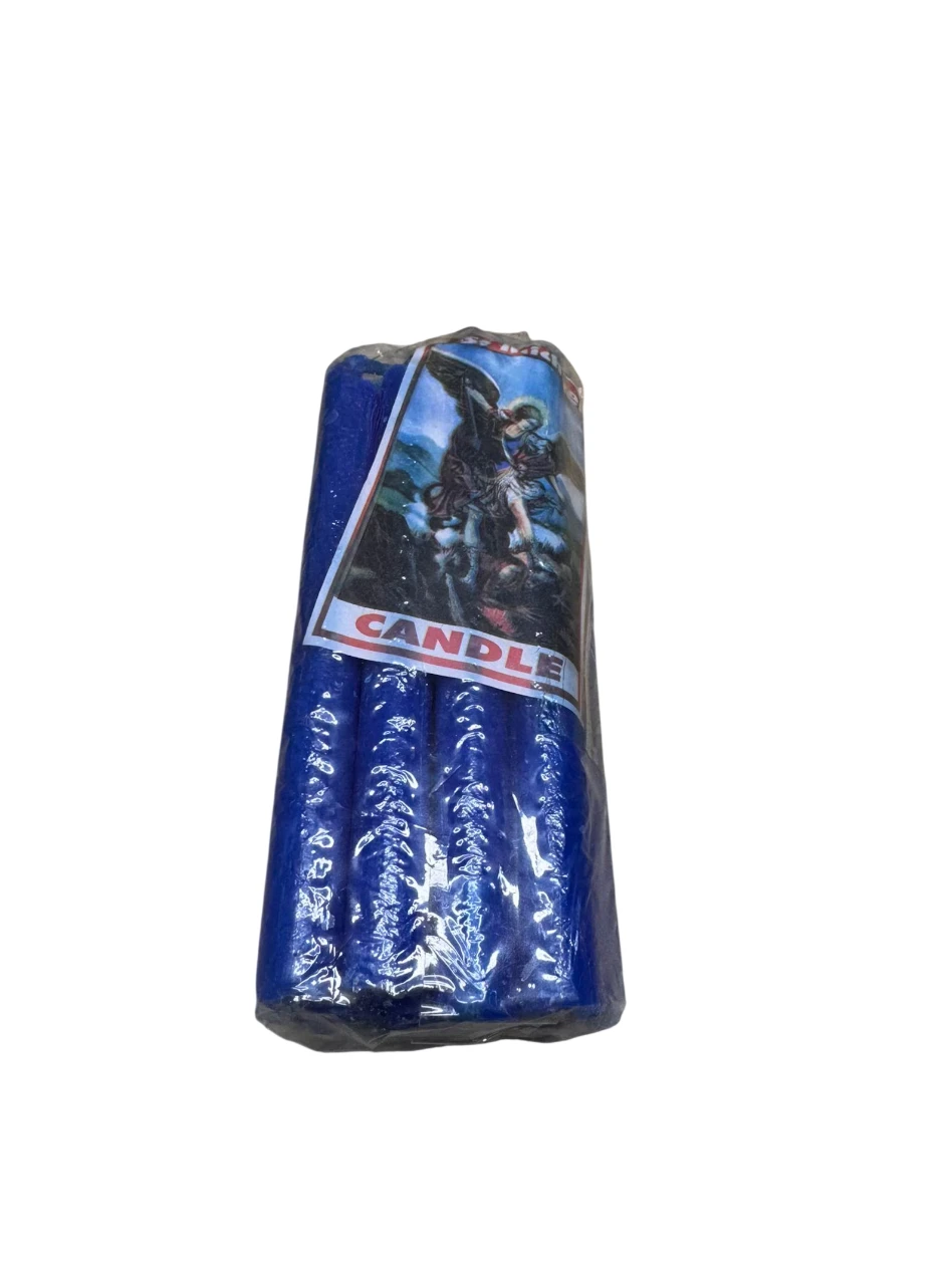 Christian Prayer Candle – Faith Inspired Candle (Blue)