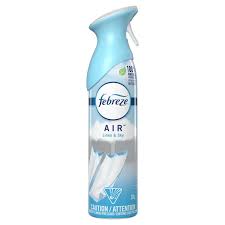 Febreze Odor-Eliminating Air Freshener, Linen & Sky, 1 Count, 250g