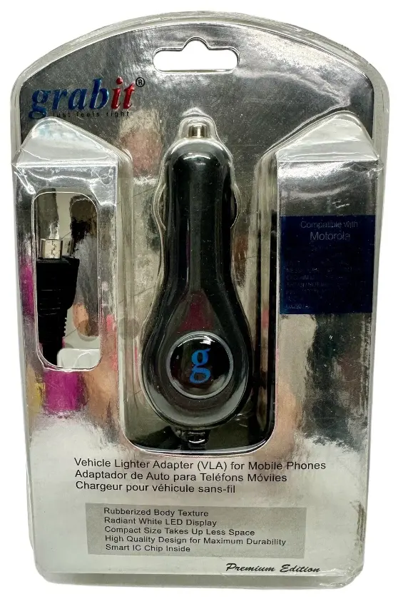Grabit 1 Amp Vehicle Charger