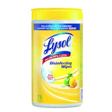 Lysol Disinfecting Wipes Citrus 35 Wipes