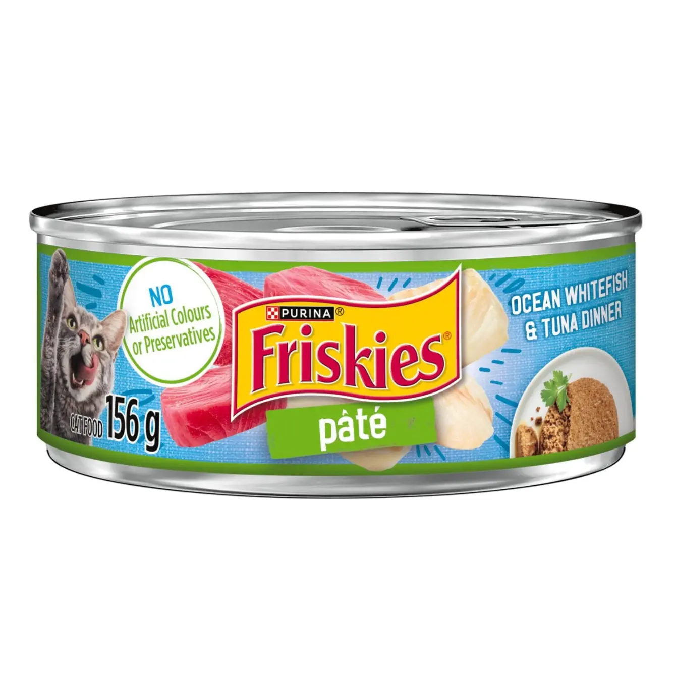 Purina Friskies Ocean Whitefish & Tuna Dinner 156 g