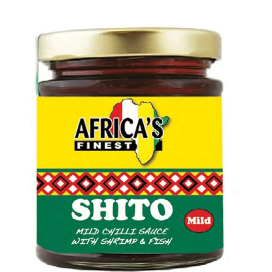 Africa’s Finest Shito Mild (Hot Chilli Sauce With Shrimp) 160g