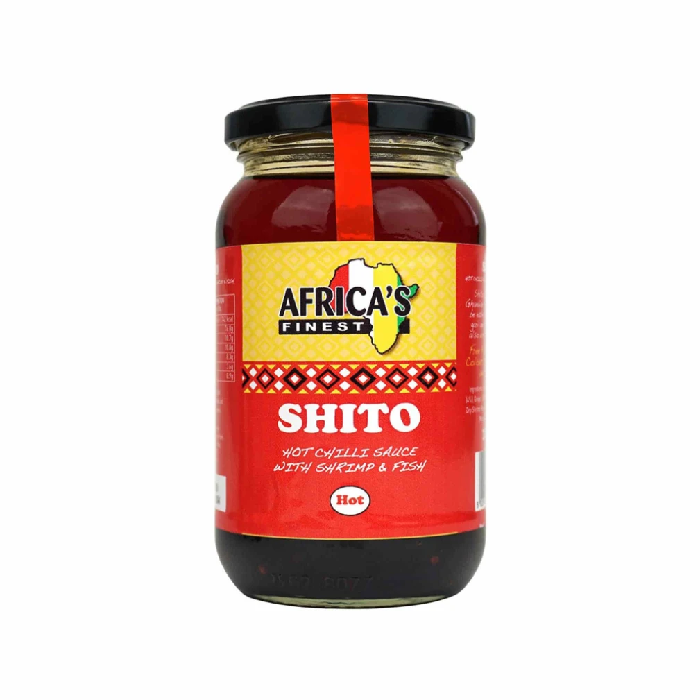 Africa's Finest Shito Hot Chilli Sauce 330g