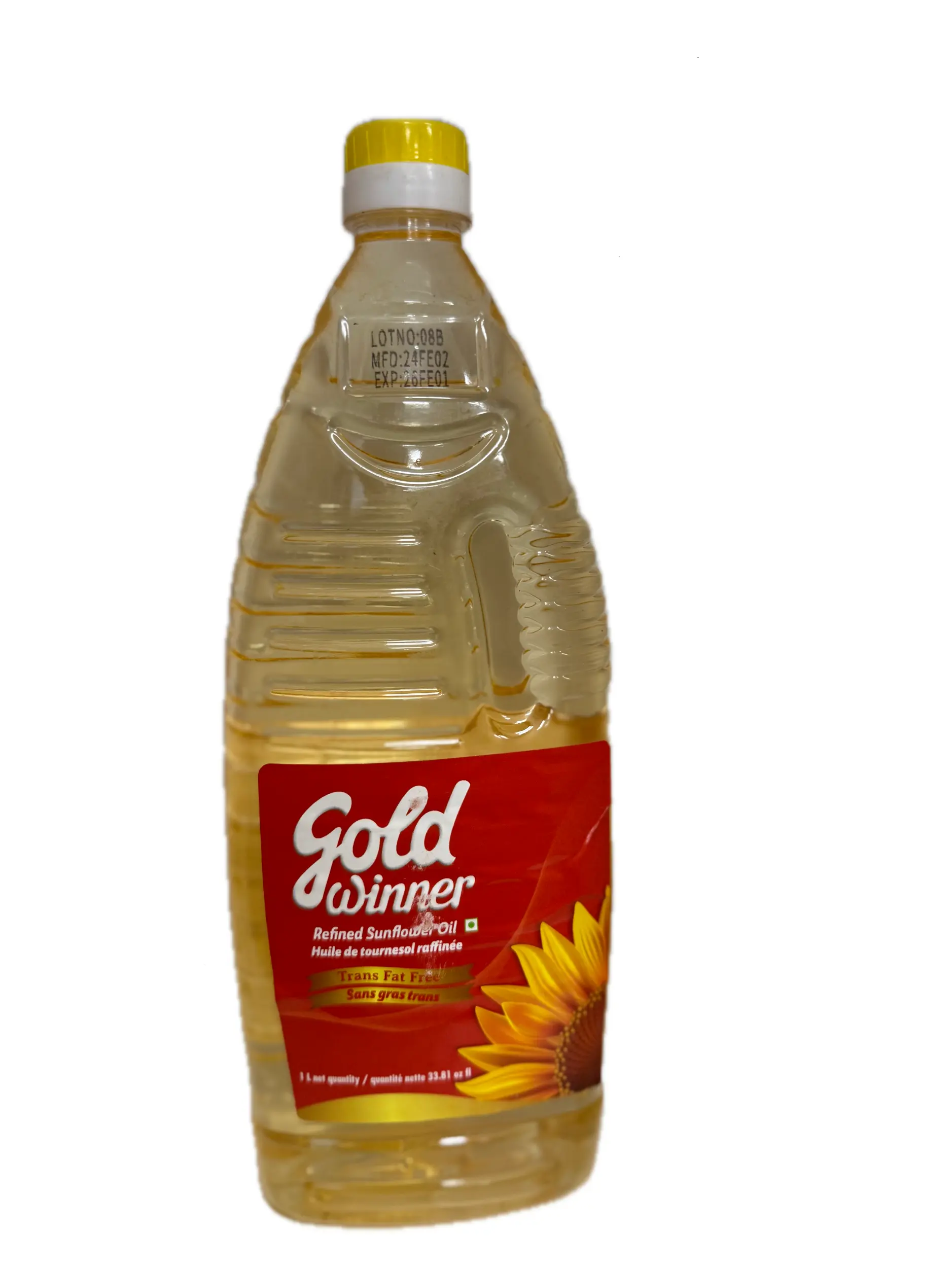Gold Winner Sunflower Oil 1L