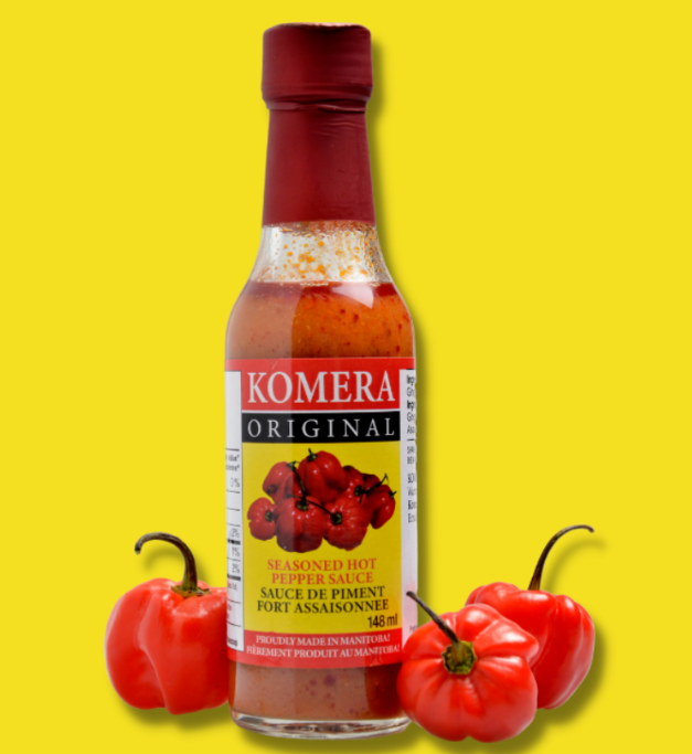 Komera Original Seasoned Hot Pepper Sauce 148ml