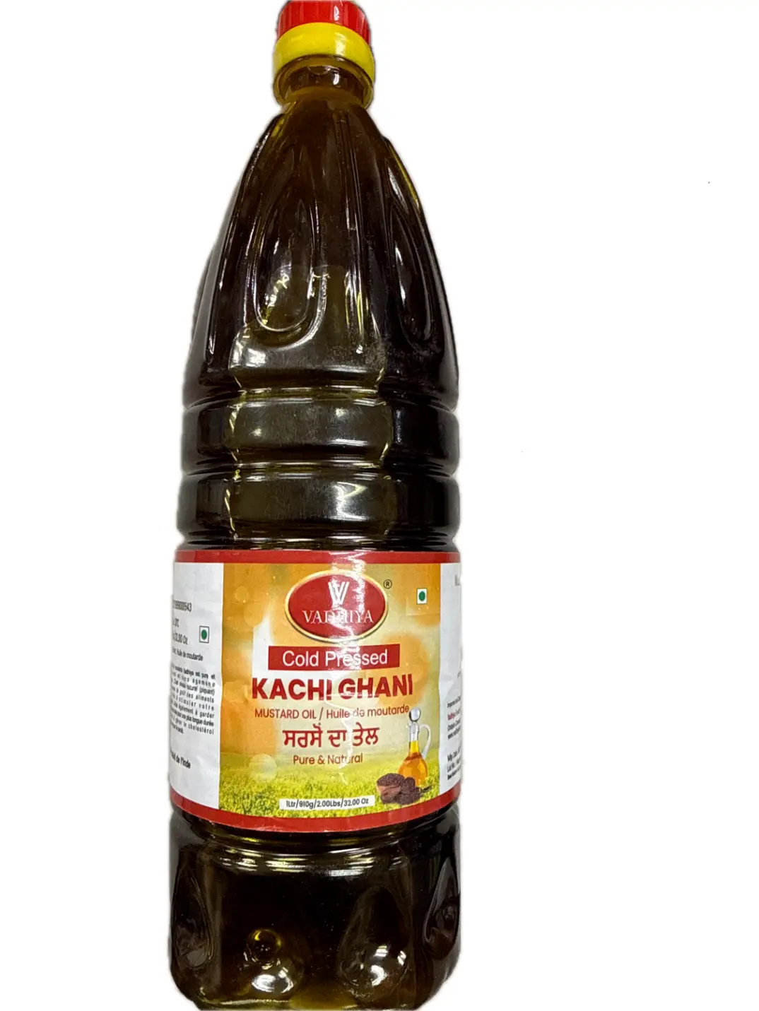 Vadhiya Cold Pressed Mustard Oil 1L