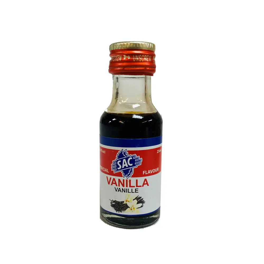 Sac Vanilla Food Essence 25ml