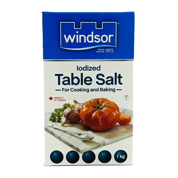 Windsor Iodized Table Salt, 1 Kg