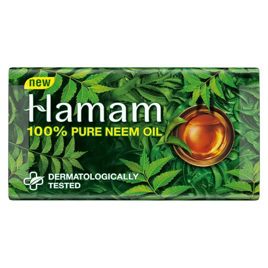 Haman 100% Pure Neem Oil Soap Bar 150g