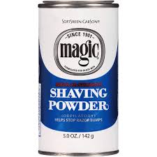 Magic Shaving Powder Blue Regular Strength