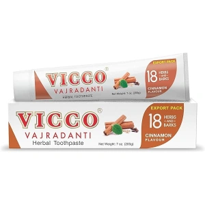 Vicco Vajradanti Herbal Toothpaste Cinnamon Flavour 200g