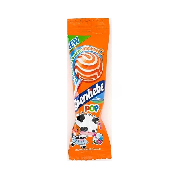 Alpenliebe Orange Cream Lollipop