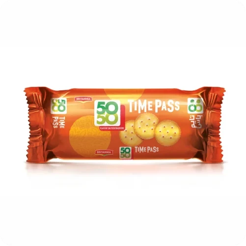 Britannia 50-50 Time Pass Biscuit 39g