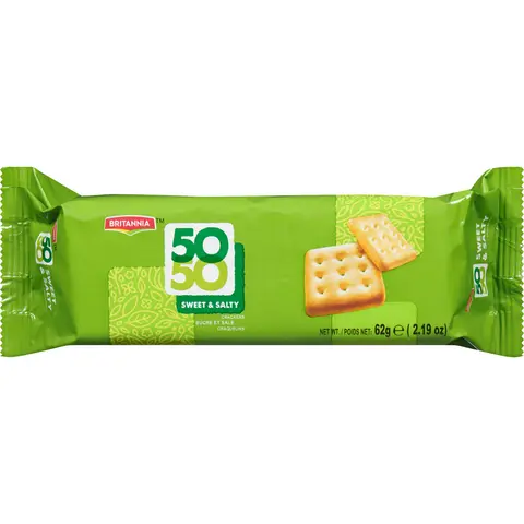 Britannia Crackers 50 50 Sweet and Salty 62g