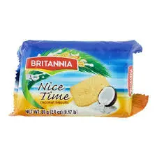 Britannia Nice Time Biscuits 80g