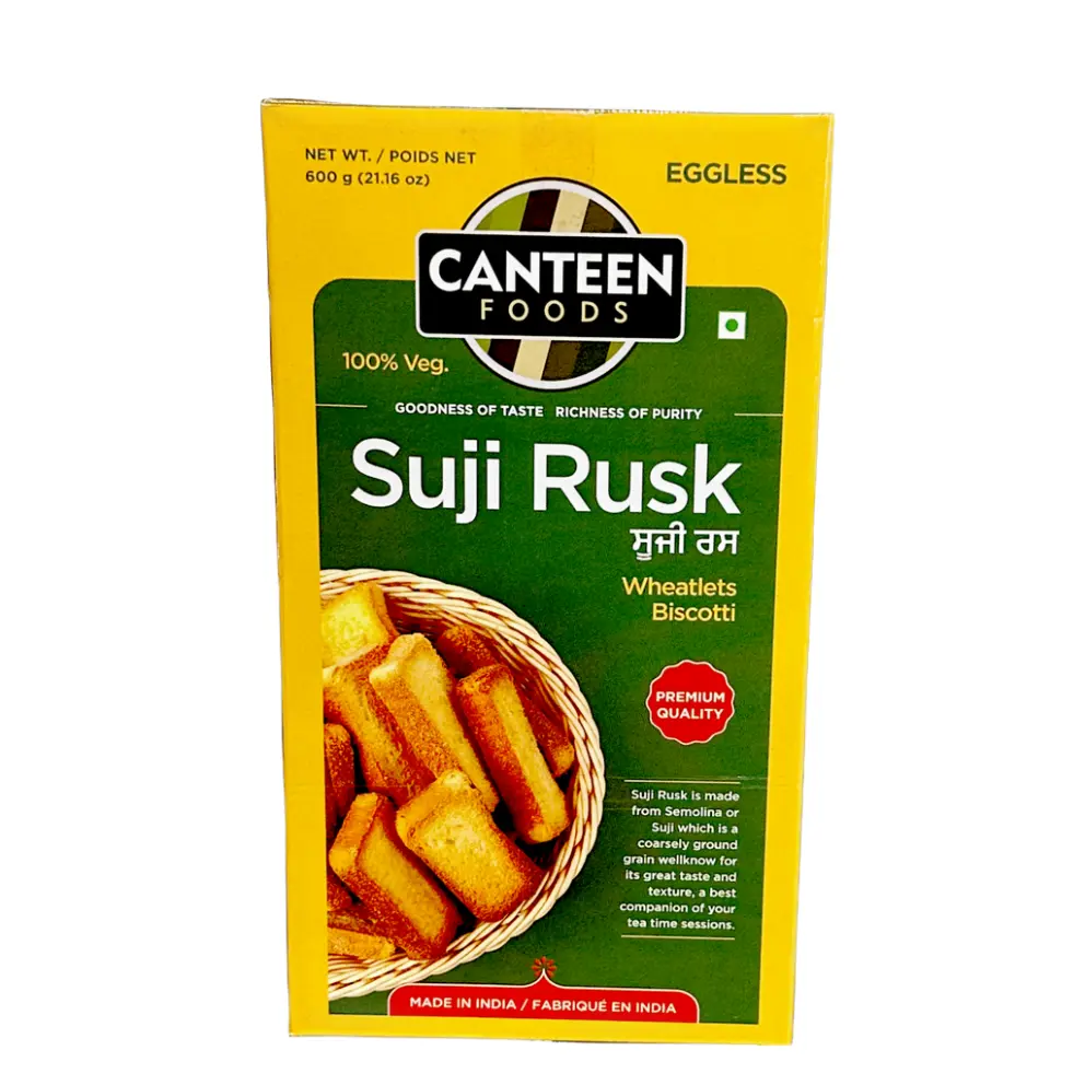 Canteen Foods Suji Rusk 600g