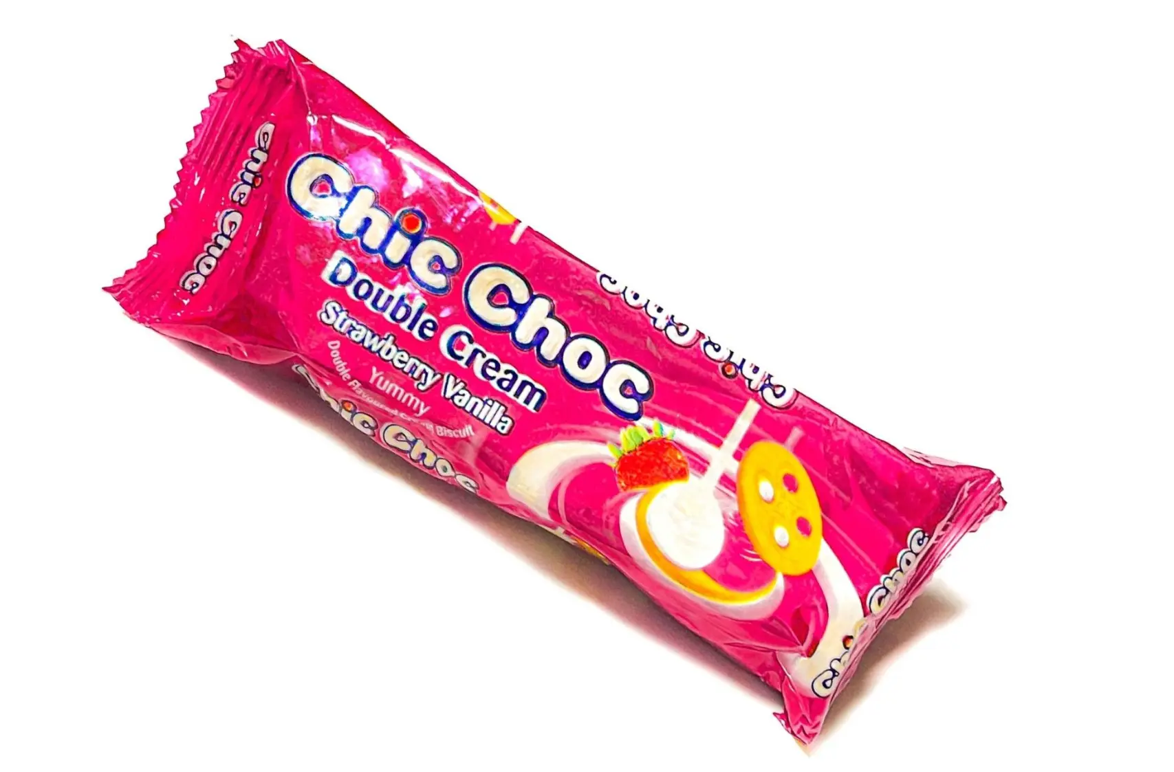 Chic Choc Strawberry Vanilla Biscuit