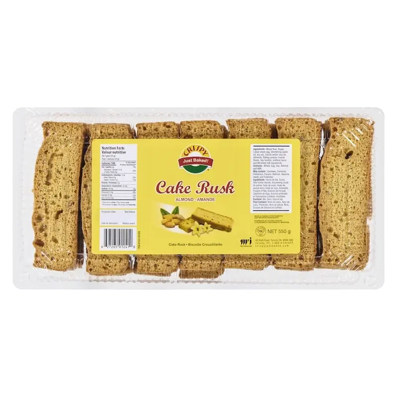 Cripsy Almond Cake Rusk 55g