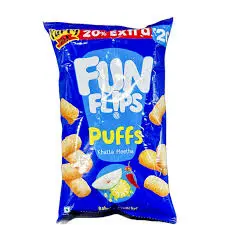 Fun Flips Puffs Khatta Meetha 60g