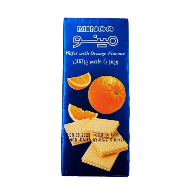 Minoo Orange Wafer 13g