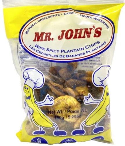 Mr. John's Ripe Spicy Plantain Chips Small