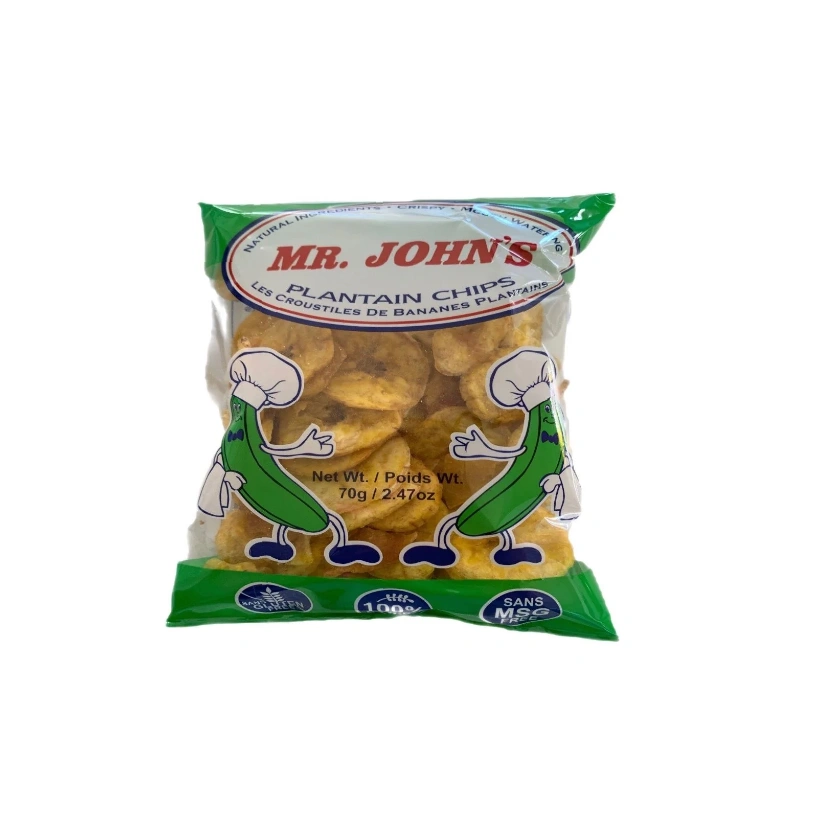 Mr. John's Unripe Plantain Chips Small