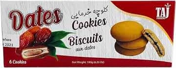 Taj Date Cookies 6pcs