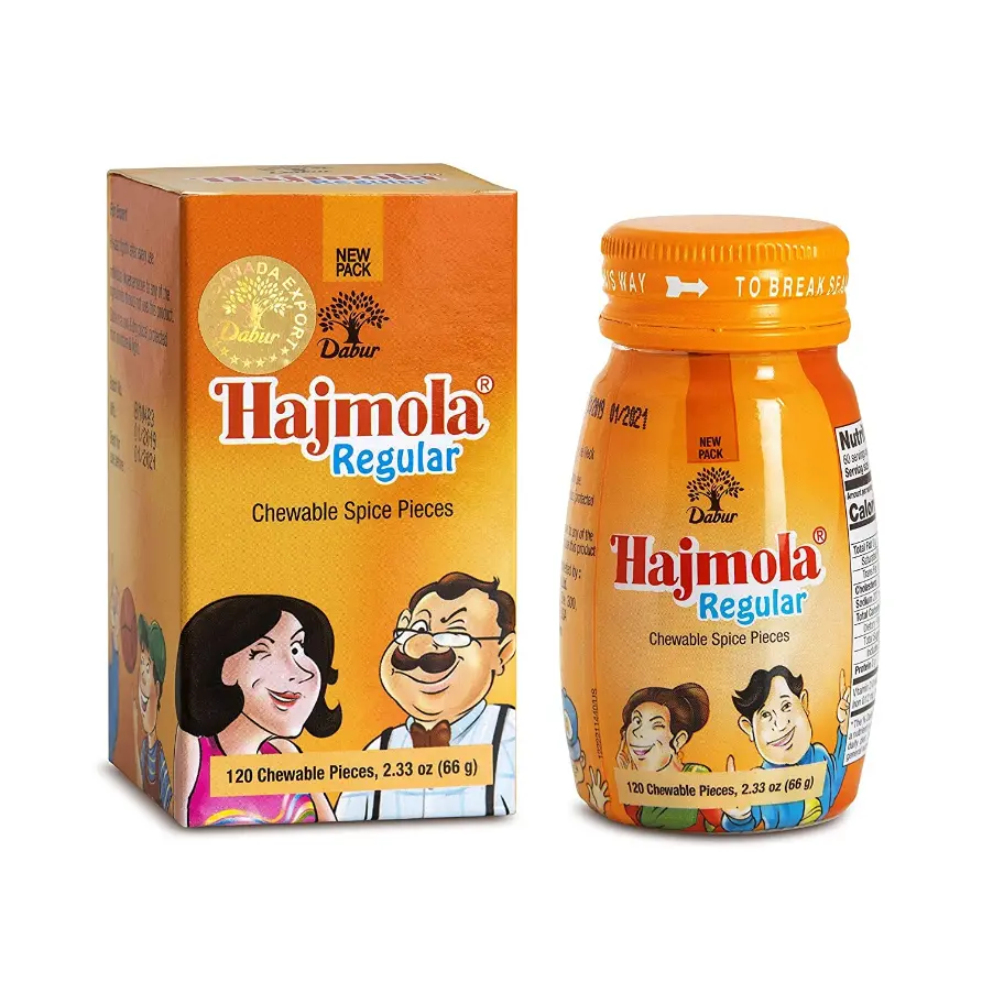Dabur Hajmola Original 120ct Tablets
