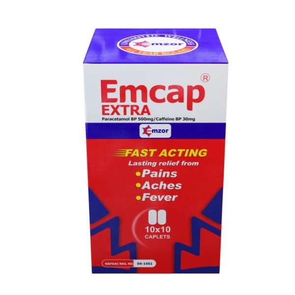 Emzor Emcap Extra Full Pack (100tab)